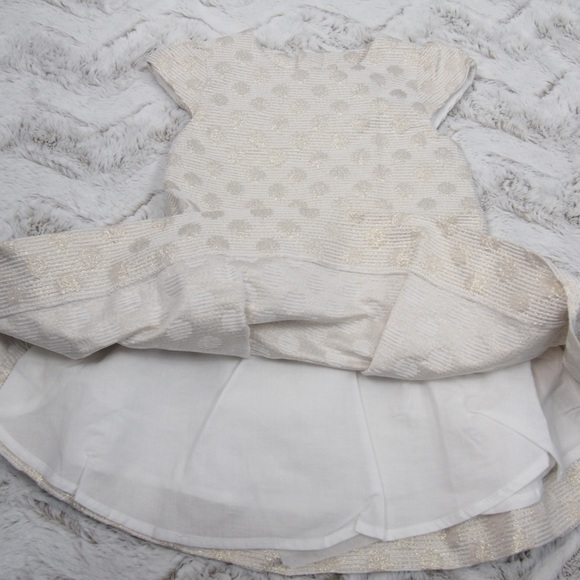 Kate spade toddlers gold dot dress 2 - Picture 6 of 6